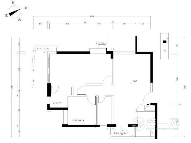 110平米现代美式小宅 济南装修菜鸟边学边装